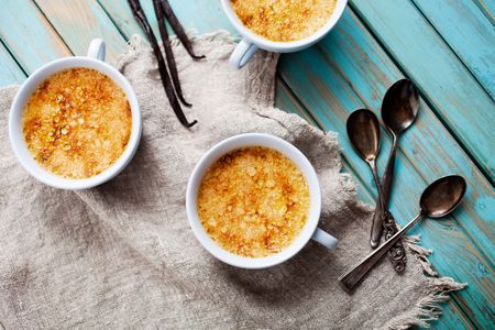 Creme brulee casera
