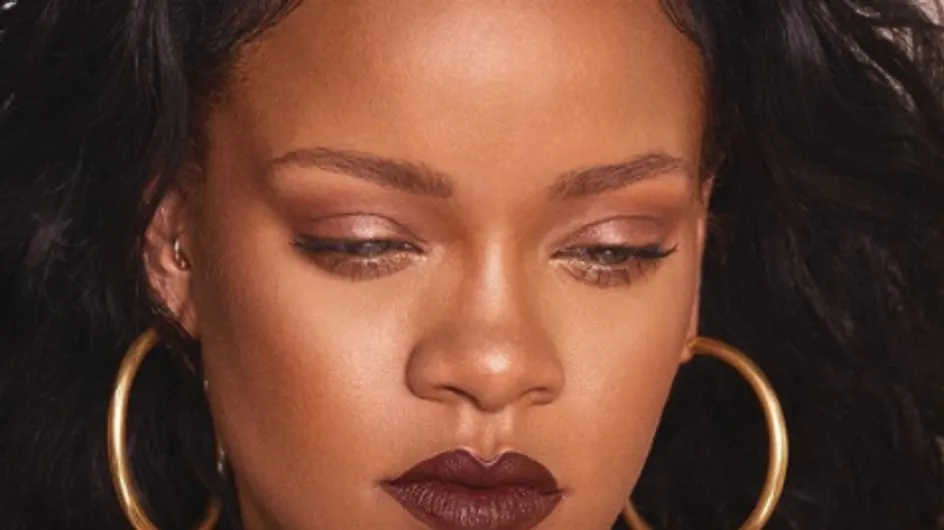Pour ce rouge à lèvres, Rihanna s'est inspirée des règles (Photos)