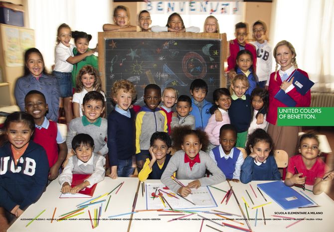 Kampagne von Benetton