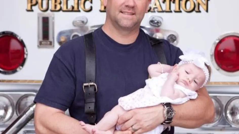 Ce pompier finit par adopter la petite fille qu’il a sauvée