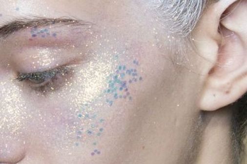 Maquillaje glitter