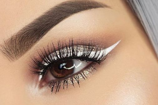 Eye-liner blanco