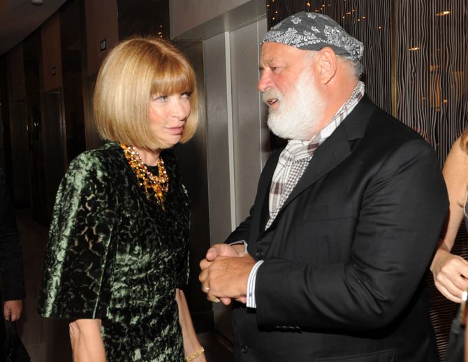 Anna Wintour y Bruce Weber