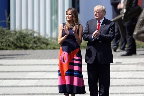 Melania y Donald Trump
