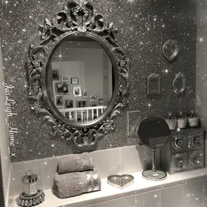 Les murs paillettes sont la tendance déco 2018