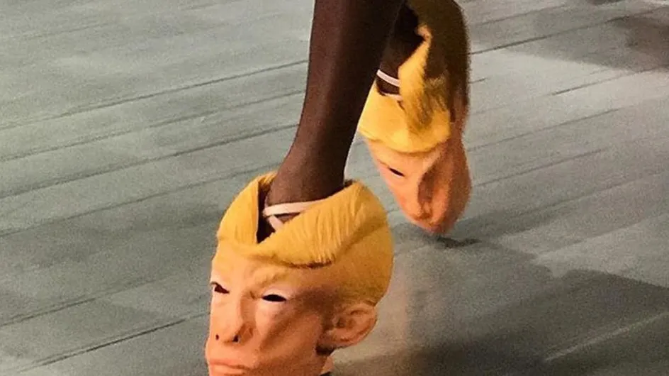 ​WTF ? Un créateur imagine des chaussures "Donald Trump" (Photos)