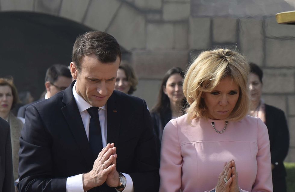 Brigitte Macron, sublime dans une magnifique robe rose en ...