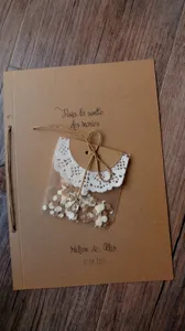 Faire-part de mariage Confettis