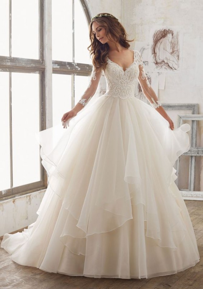 Vestidos de novia de princesa