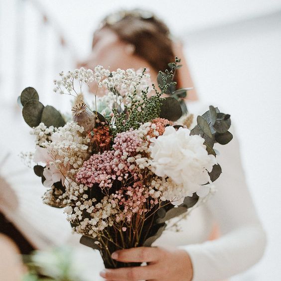Ramos de novia según el significado de las flores