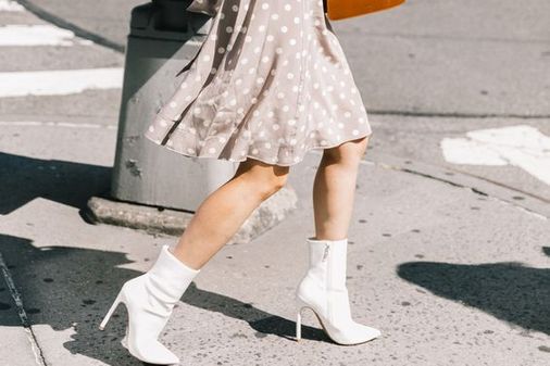 Tendencia calzado blanco