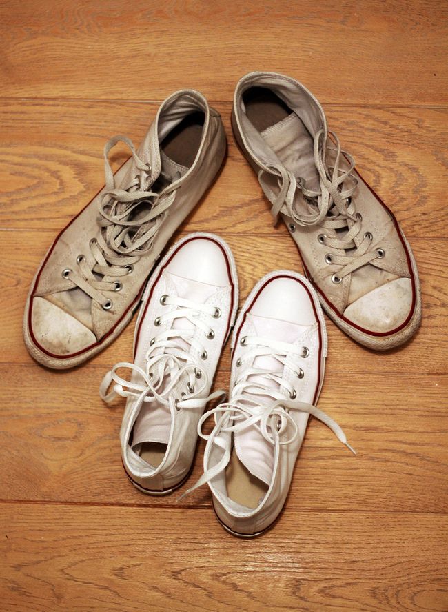 comment nettoyer les converses blanches
