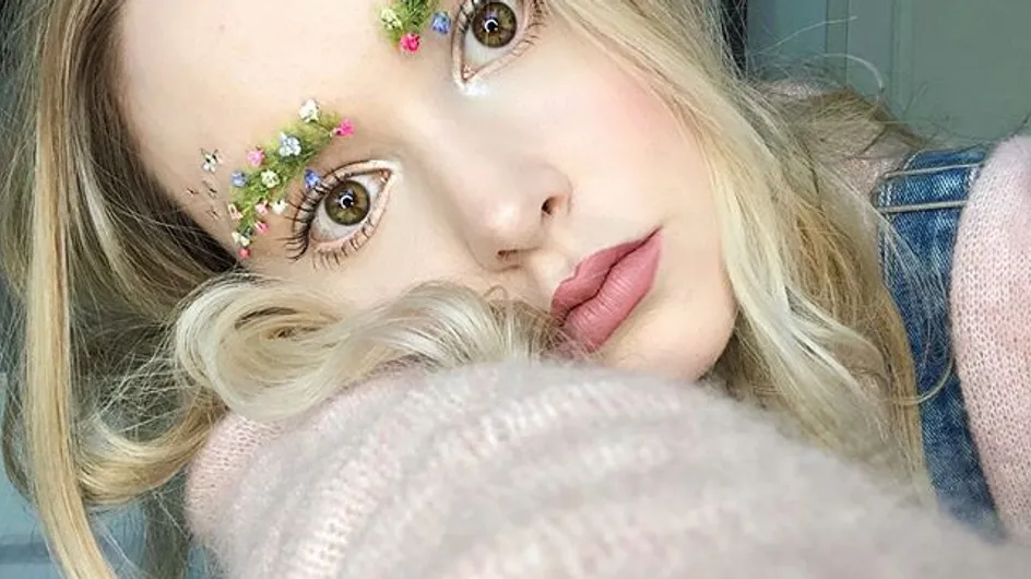 "Cejas florales", la última tendencia que invade Instagram