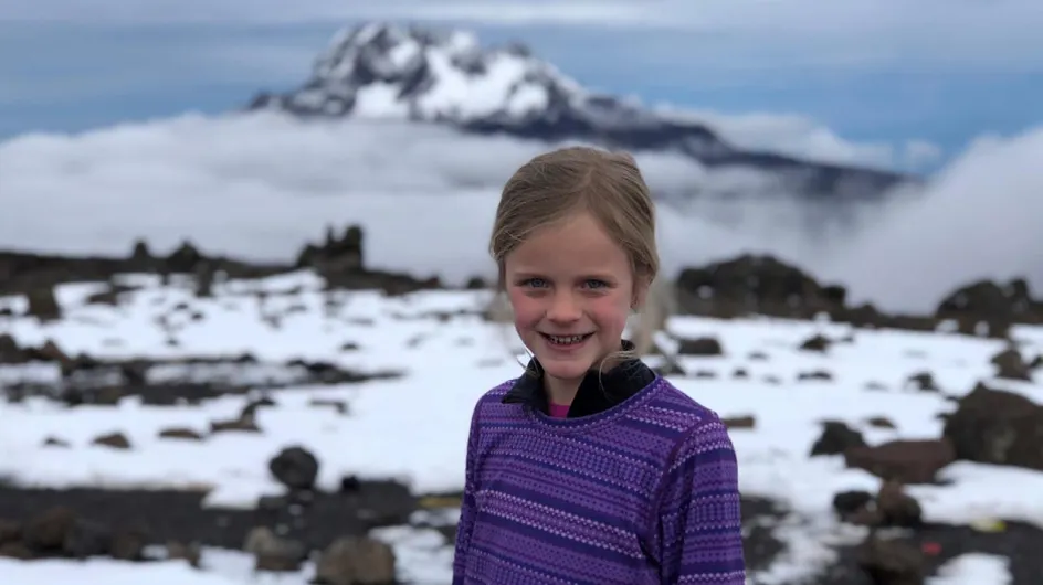 A seulement 7 ans, elle gravit le Kilimandjaro pour son père décédé