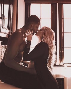 Khloe Kardashian y Tristan Thompson
