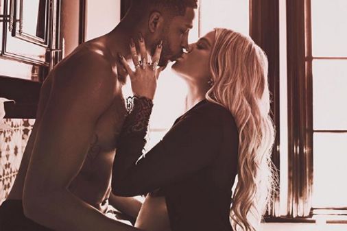 Khloe Kardashian y Tristan Thompson