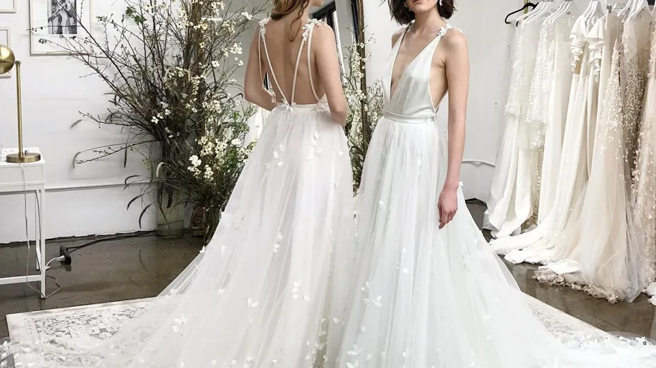 Tendencias en vestidos de novia vistas en la New York Bridal Week
