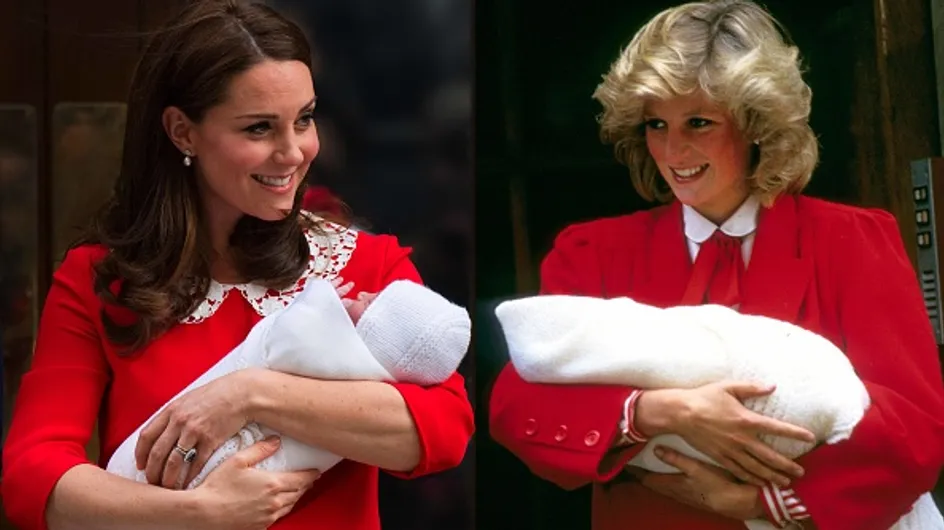 Kate Middleton, son clin d'oeil mode à Diana en sortant de la maternité