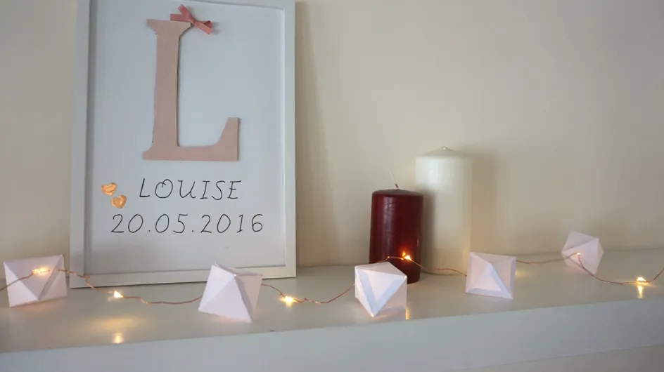 DIY : une jolie guirlande lumineuse en origami