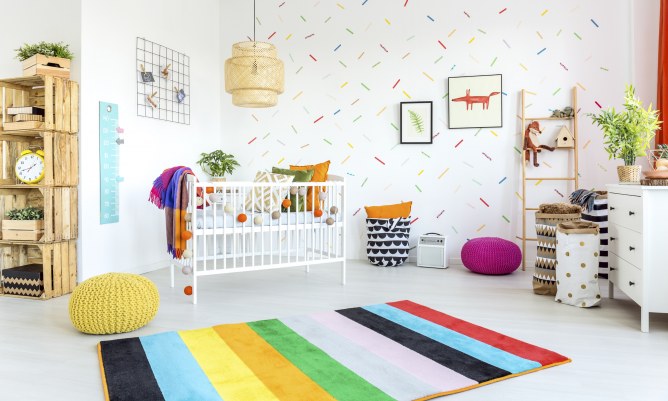 Ideen für Wand im Kinderzimmer