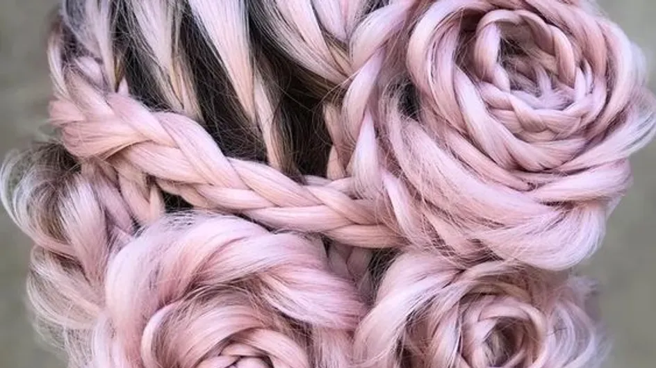 Trenzas con forma de rosa: lo último en Instagram
