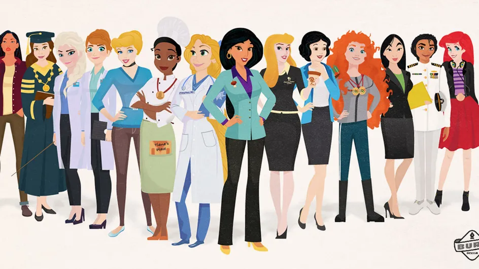 Un illustrateur transforme les princesses Disney en working-girls inspirantes (photos)