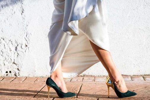 Tendencias en zapatos de novia 2018