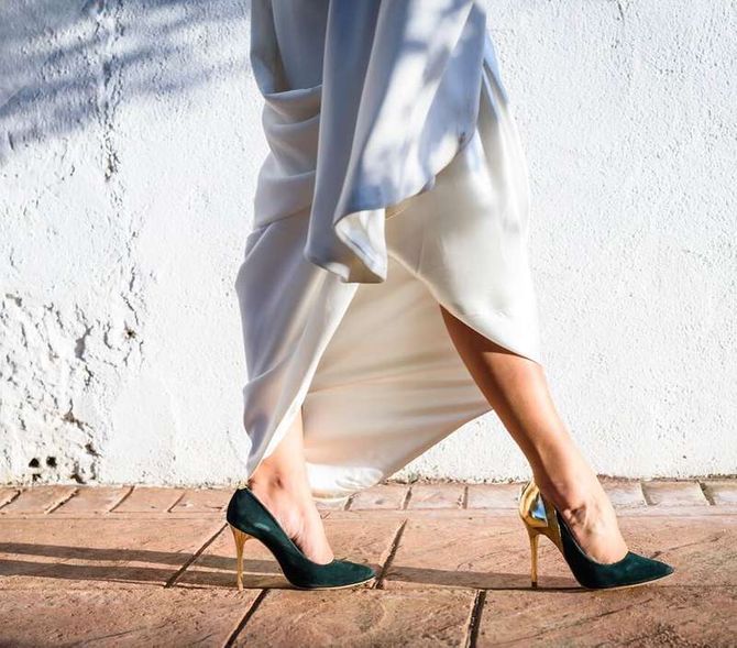 Tendencias en zapatos de novia 2018