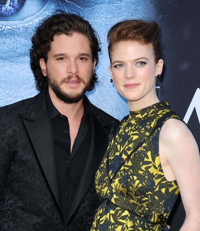 Kit Harington y Rose Leslie