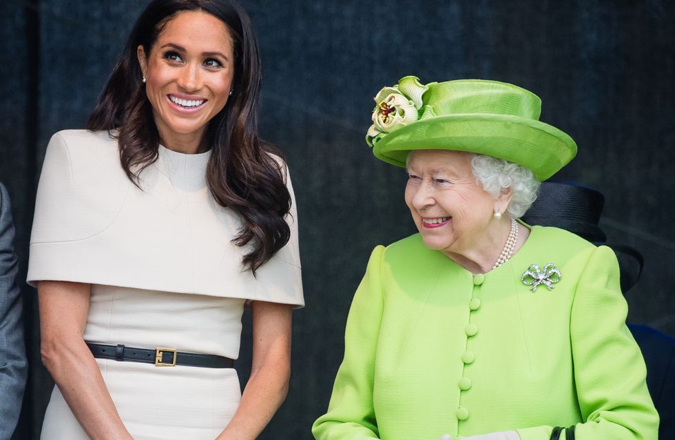 Voici La Robe Que Porte La Reine Elizabeth Ii Pour Le Mariage Du