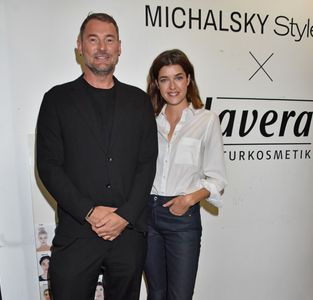 Michael Michalsky & Marie Nasemann im Backstage Bereich