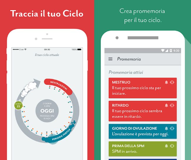 SCARICARE APP CICLO MESTRUALE