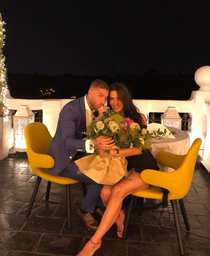 Pilar Rubio y Sergio Ramos