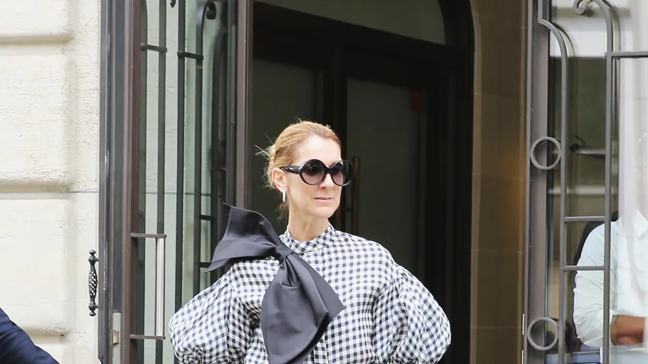 Céline Dion, son look osé avec des cuissardes en dentelle divise
