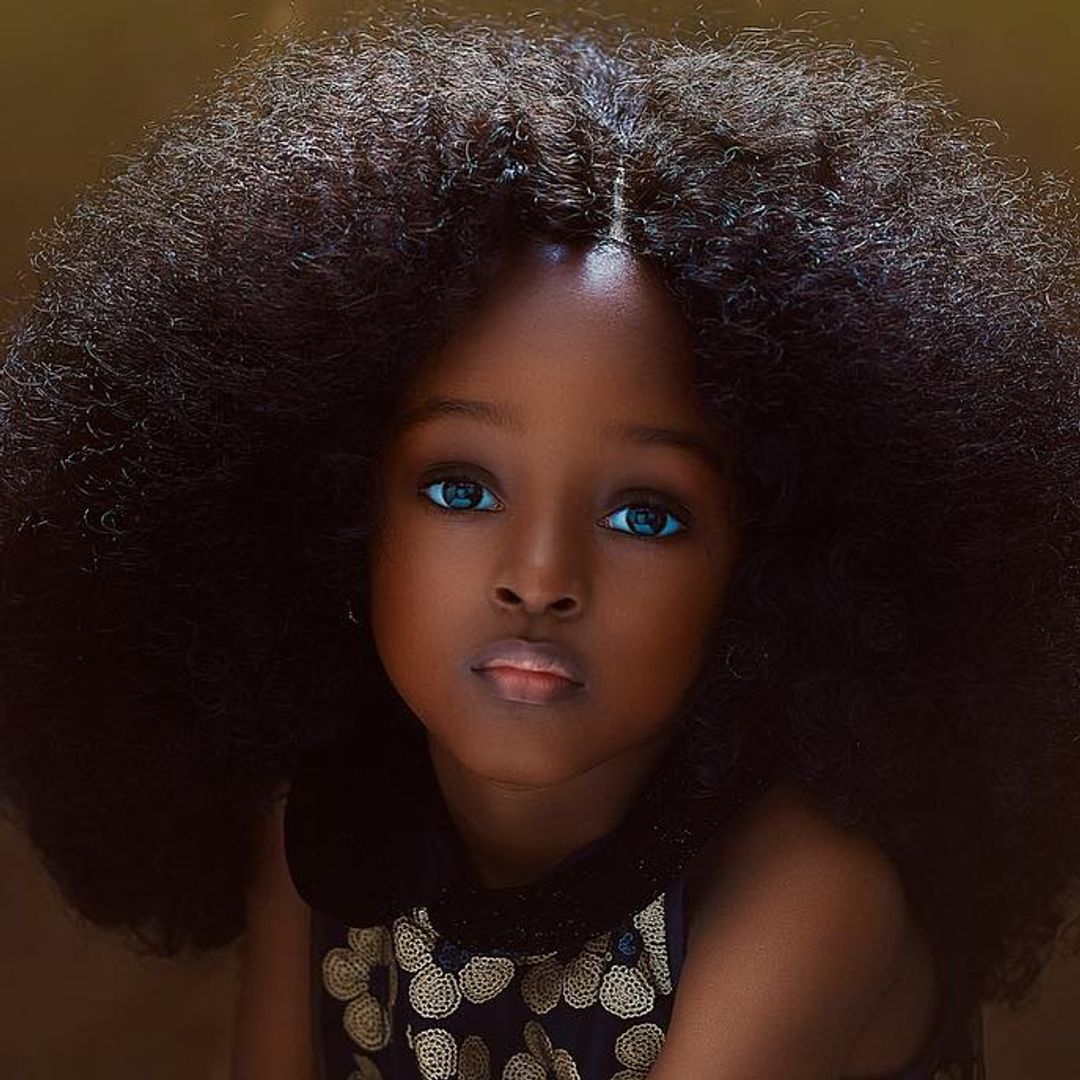 Cette jeune Nigériane est la nouvelle plus belle petite fille du monde