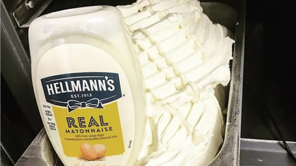Avis aux accros à la mayo, cette glace est faite pour vous !