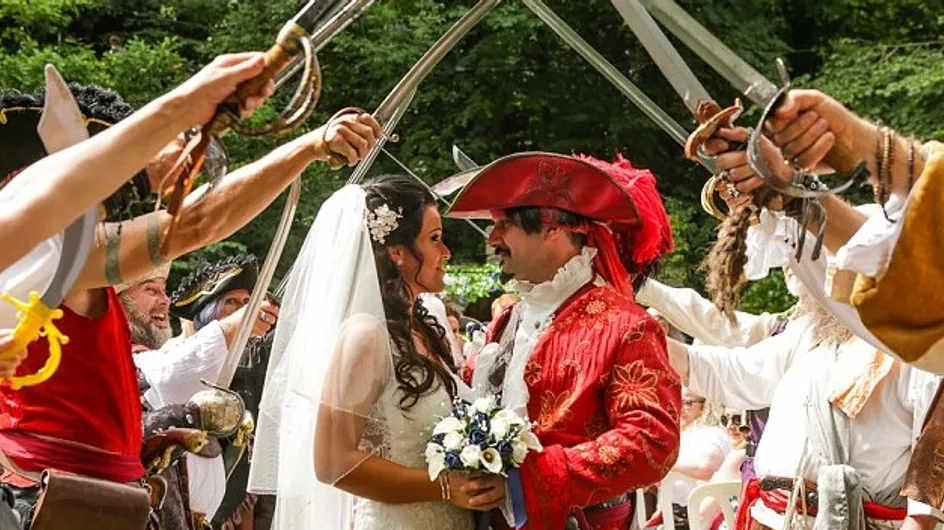 Ce couple se la joue Pirates des Caraïbes pour son mariage