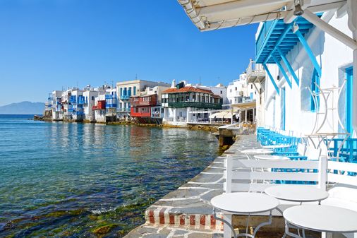 Pequeña Venecia, Mykonos