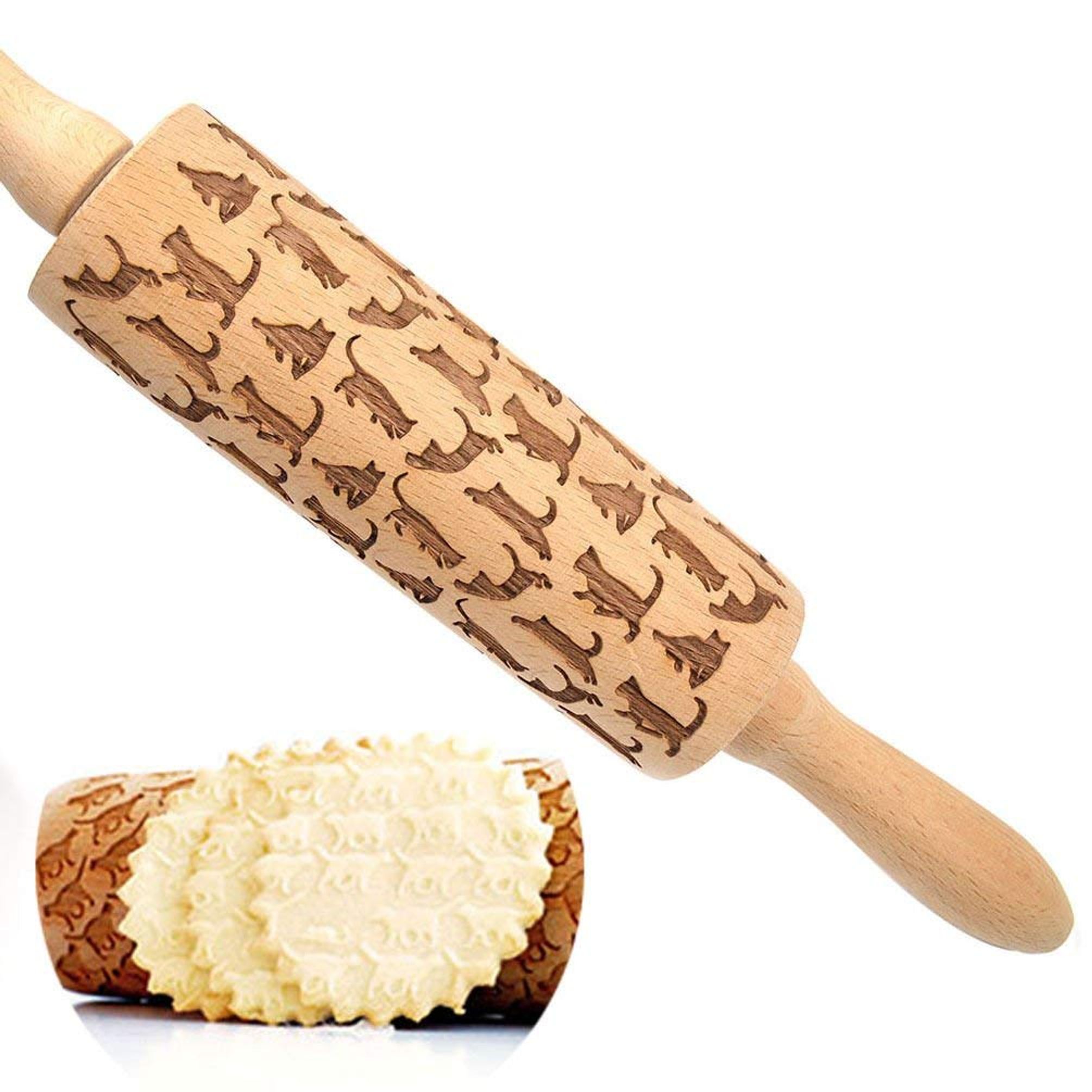 10 rouleaux à pâtisserie à motif pour des biscuits décorés minut