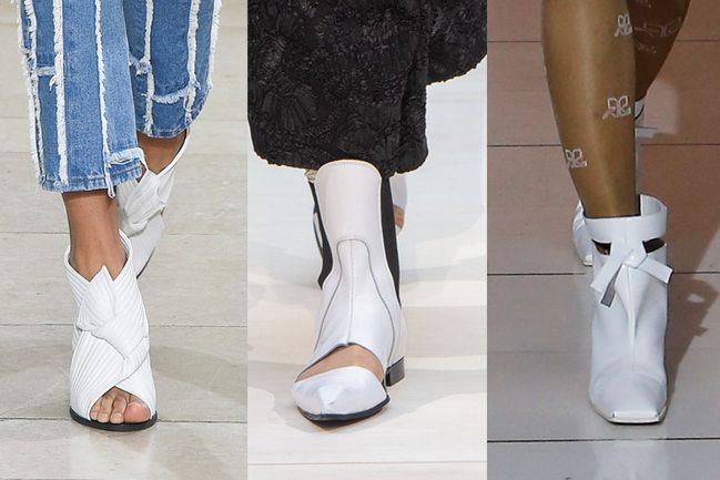 Schuhmode: das Comeback der weißen Stiefeletten Schuhmode: das Comeback der weißen Stiefeletten