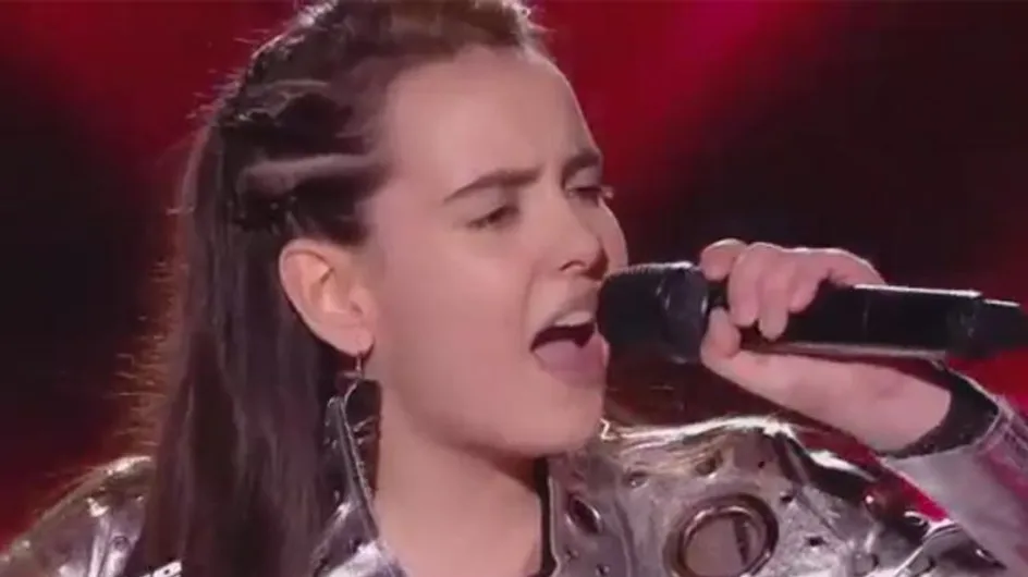 The Voice Kids : Mathilde, future rock star, a mis le feu à l'émission (vidéo)