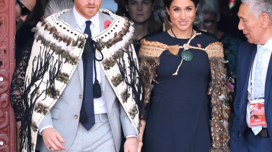 Meghan et Harry, magnifiques en tenues traditionnelles maories