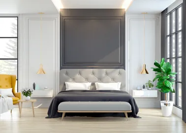Amueblar el dormitorio con la cama de 200x200: comodidad y elegancia