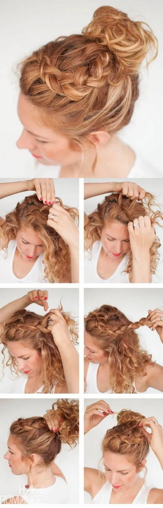 5 peinados para pelo rizado que podrás hacer en solo 5 minutos
