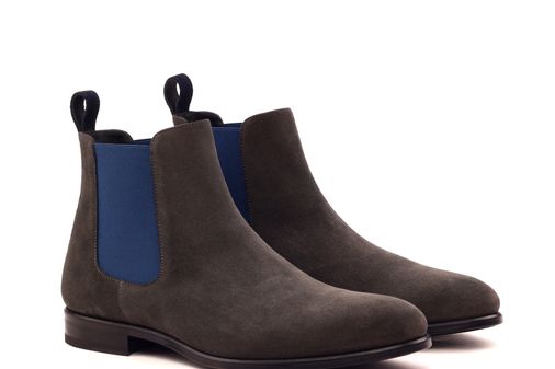 Bota Chelsea en ante gris