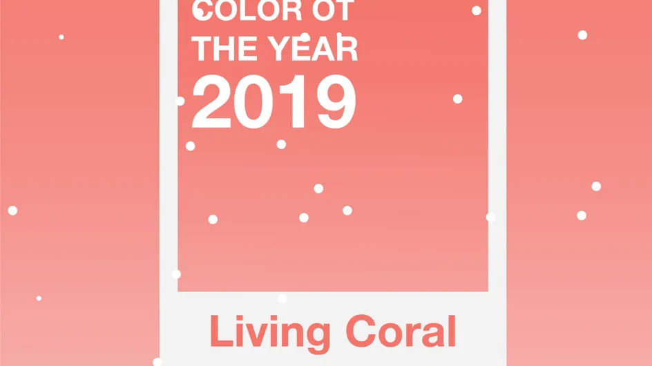 El Living Coral será el color del 2019