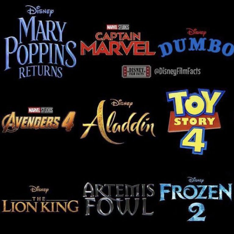 Liste Des Films Disney Dans L Ordre Disney dévoile la liste de ses films prévus pour 2019 et on a hâte