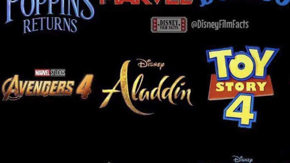 Disney dévoile la liste de ses films prévus pour 2019 et on a trop hâte !