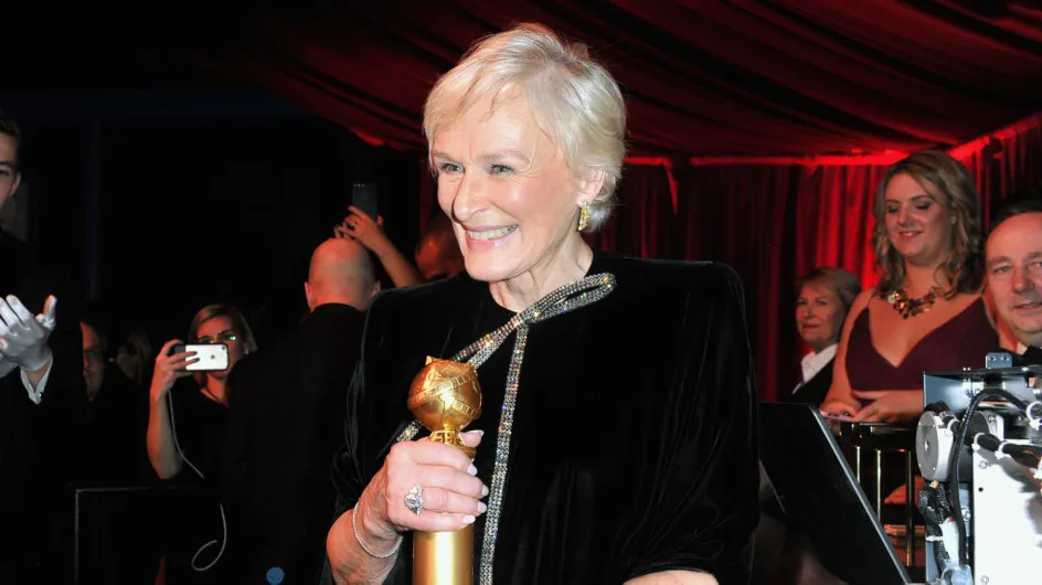 Golden Globes : en larmes, Glenn Close rend hommage aux femmes et reçoit une standing ovation