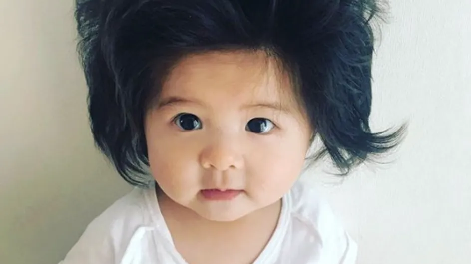Baby Chanco : le bébé à la chevelure volumineuse devient mannequin et on craque